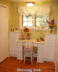 Dressing Table and Cabinetry